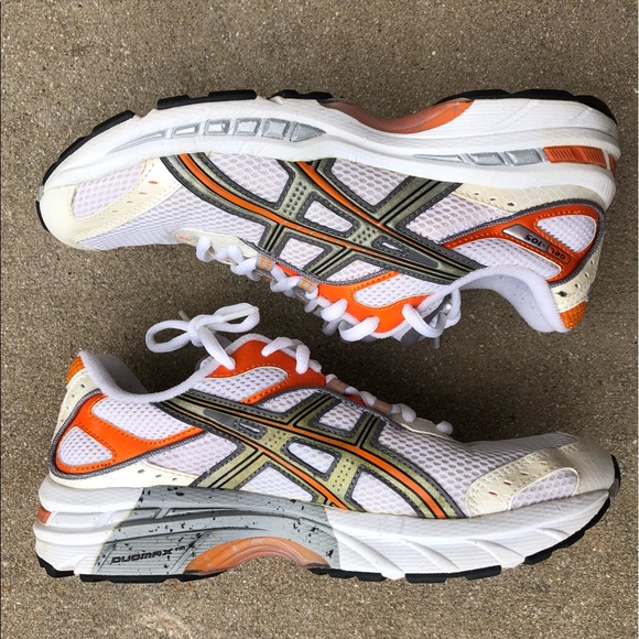 Asics Shoes - ASICS Duomax Gel 105 Orange / White Running Shoes